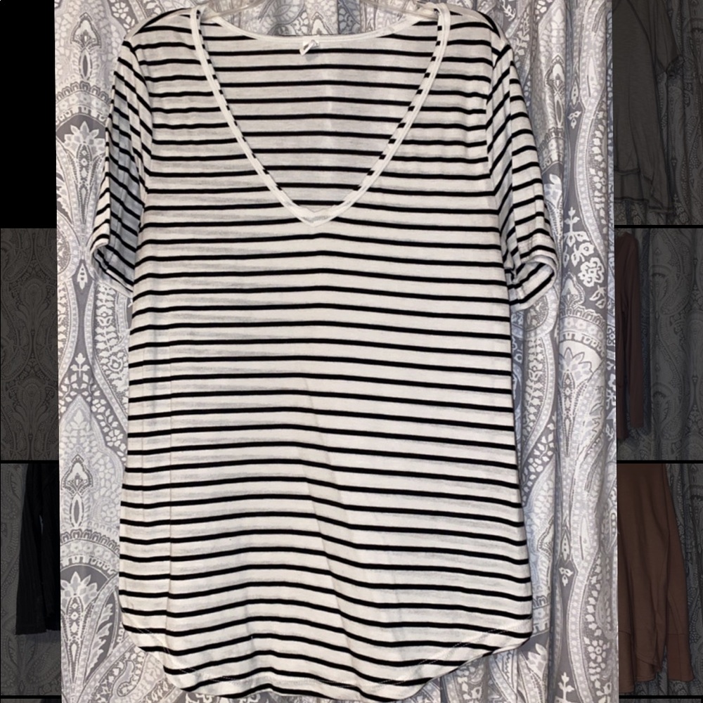 striped tee
